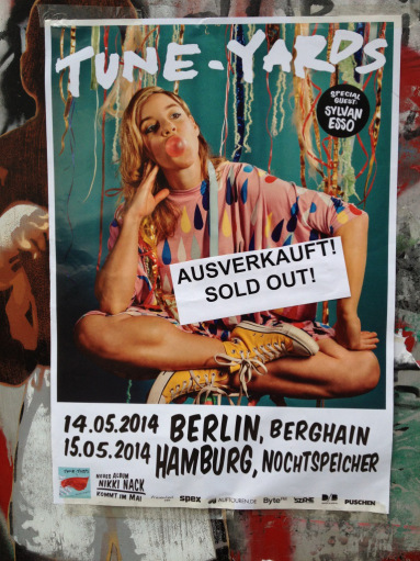tUnE-yArDs at Berghain 14/05/14